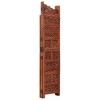 vidaXL Hand carved 4-Panel Room Divider 63"x65" Solid Mango Wood - 2 of 4