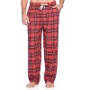 Ashford & Brooks Men’s Long-Sleeve Top Flannel Pants Pajama Sleepwear Set - 4 of 4