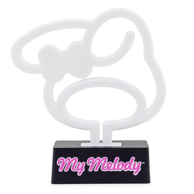 Silver Buffalo Sanrio My Melody Silhouette 6-Inch LED Neon Mood Light