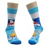 Penguin Surfing with a Cool Polar Bear Socks (Tween Sizes, Small) from the Sock Panda - 2 of 4