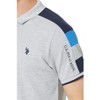 U.S. Polo Assn. Men's Slim Fit Color Block Pique Polo Shirt - 3 of 4