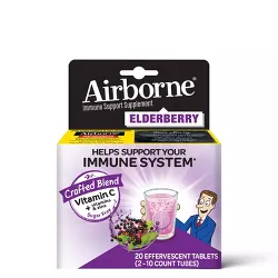 Airborne Elderberry Effervescent Tablets - 20ct