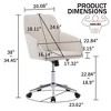 Vynxaria TY Adjustable Office Chair - Ergonomic Swivel Design for Ultimate Comfort - 2 of 4