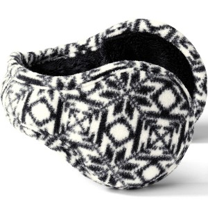 Lands' End Women's Anyweather Fleece Adjustable Earmuffs - 1 of 2