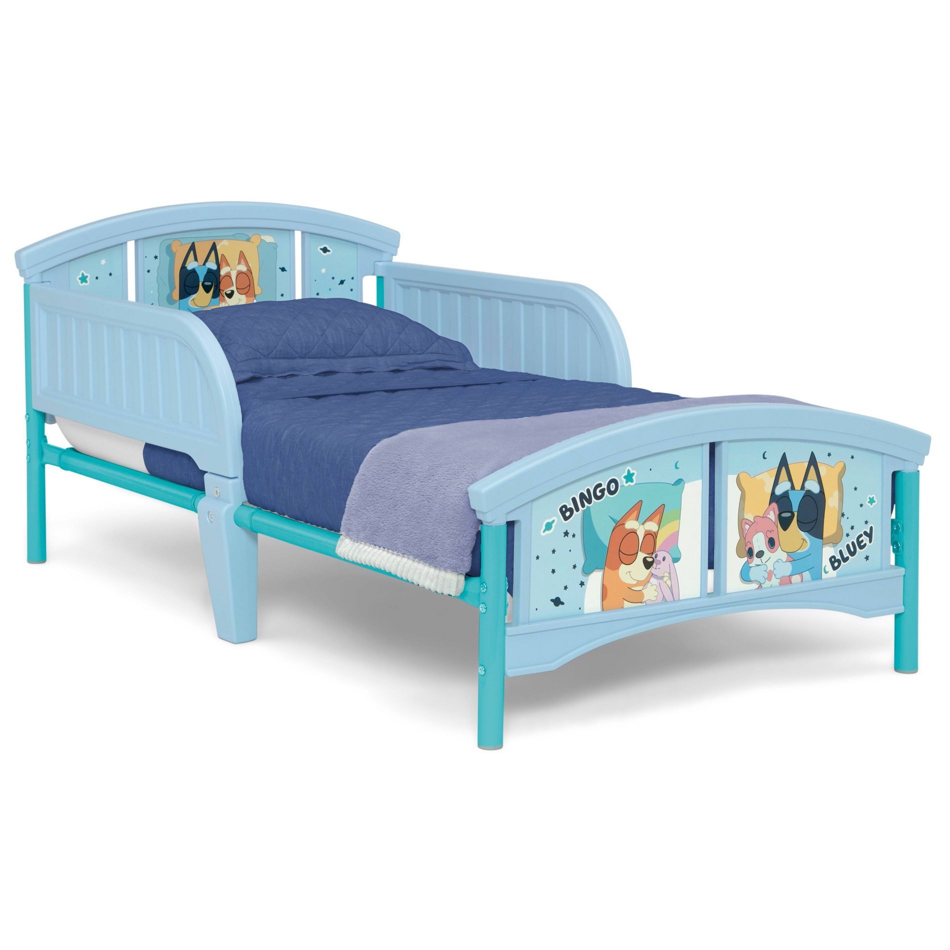 Delta Children Plastic Toddler Bed - Bluey