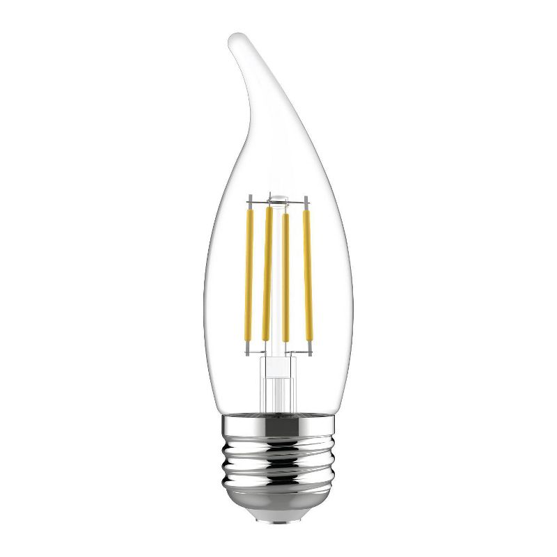GE 2pk 5.5 Watts Soft White Medium Base LED Decorative Light Bulbs, 4 of 7