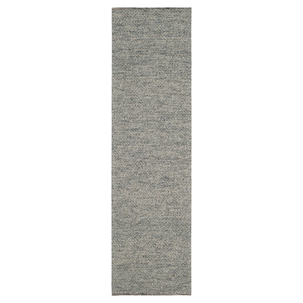 2'3inx8' Runner Camel/Gray Abstract Tufted - Safavieh