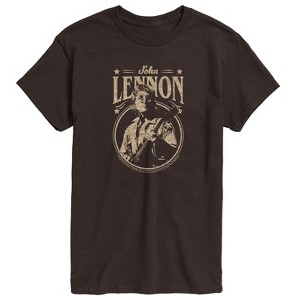 Men's - John Lennon - Vintage Guitar Short Sleeve Graphic T-Shirt - 1 of 3