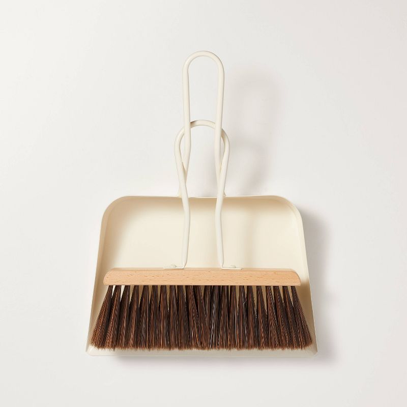 Hand Broom and Dust Pan Set Cream - Hearth &#38; Hand&#8482; with Magnolia, 1 of 7