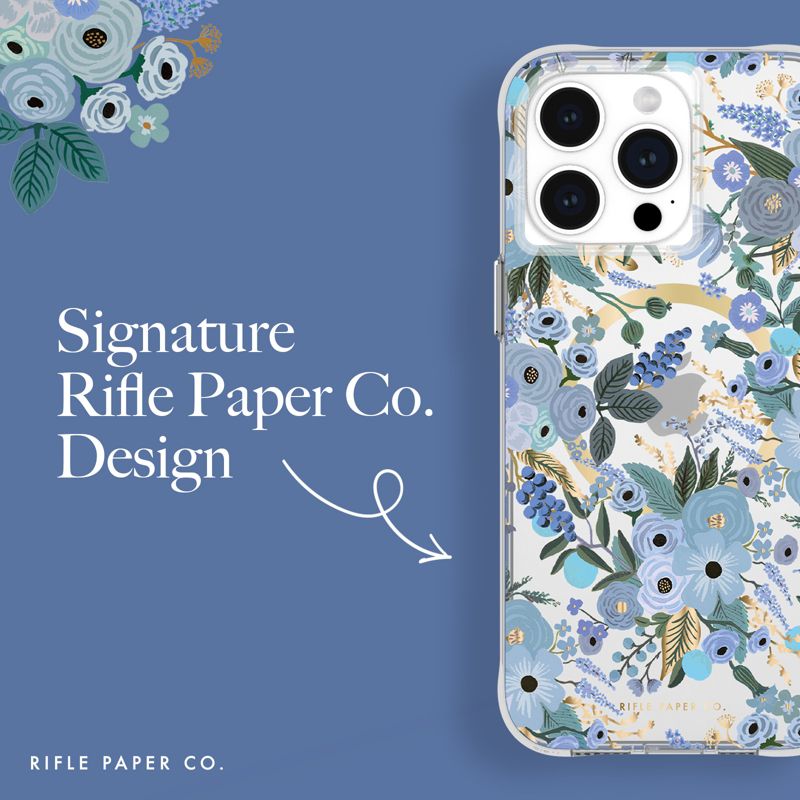 Rifle Paper Co. Apple iPhone 15 Pro Max MagSafe Compatible Floral Case, 3 of 8