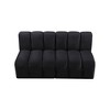 Meridian Furniture,Arc Velvet Modular Sofa - 4 of 4