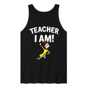 Men's - Dr. Seuss - Teacher I Am Sam I Am Graphic Tank Top - 1 of 4