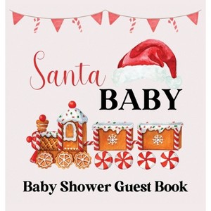 Christmas Baby Shower Guest Book (hardback) - by  Lulu and Bell (Hardcover) - 1 of 1