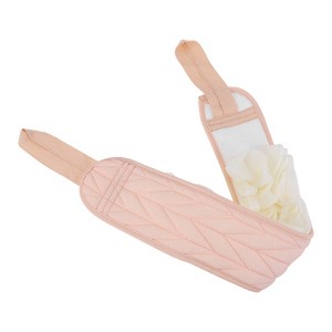 Unique Bargains Wheat Pattern Loofah Body Scrub Towel 1 Pc - 1 of 4