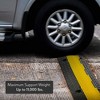 Pyle Cable Protector Cover Ramp - 1-Channel Safety Track with Flip-Open Lid (PCBLCO102) - Yellow - 4 of 4