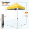 EAGLE PEAK 5x5ft Easy Setup Pop Up Canopy Folding Tent Sun Shelter UV50+ - 3 of 4