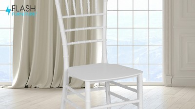 Elegant Black Resin Chiavari Event Chair