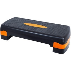 BalanceFrom Adjustable Workout Aerobic Stepper Step Platform Trainer - 1 of 4