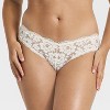 Women's Lace V-Waist Bikini Underwear - Auden™ - 4 of 4