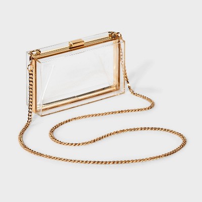 Сумки A New Day Clear Minaudiere Crossbody Bag — фото 3
