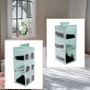 Unique Bargains 2-Shelf Closet Hanging Organizer with Magic Tapes - 3 of 4