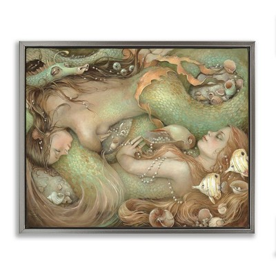 Stupell Industries Two Mermaids Underwater, 31" x 25"