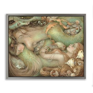 Stupell Industries Two Mermaids Underwater, 31" x 25" - 1 of 4