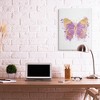 Stupell Industries Purple Butterfly Paint Splatter Glam Insect - 2 of 4