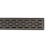 ALFI 59 Inches Brushed Stainless Steel Linear Shower Drain with Groove Holes - 4 of 4