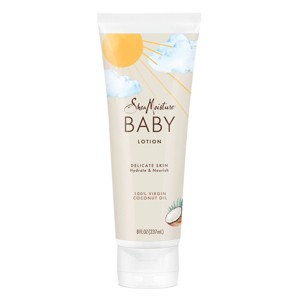 SheaMoisture Baby Lotion 100% Virgin Coconut Oil Hydrate & Nourish for Delicate Skin - 8 fl oz - 1 of 4