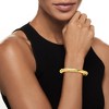 Ross-Simons Italian 18kt Gold Over Sterling Wide Twisted Bangle Bracelet - 2 of 4
