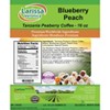 Larissa Veronica Blueberry Peach Tanzania Peaberry Coffee (Gourmet, Naturally Flavored, Whole Coffee Beans) (16 oz, ZIN: 562286) - 2 of 4