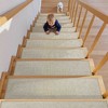 BAGOKIE 15PCS Non-Slip Carpet Stair Treads 8"x30" Mats Indoor for Wooden Steps - 2 of 4