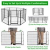 8 Panels Heavy Duty Dog Playpen 32"W×47”H Indoor Outdoor - 3 of 4