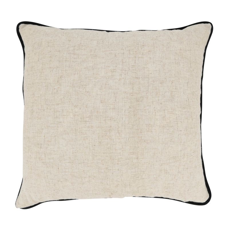 Saro Lifestyle Toscana Daydream Throw Pillow Cover with Piping, 2 of 4