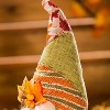 Evergreen Plush Harvest Gnome with Basket Table Decor - 2 of 4
