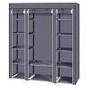 Boersma Freestanding Modular Closet Organizer with Hanging Rod and Storage Shelves – Large Wardrobe Rack System for Clothes and Home Organizatio - 4 of 4