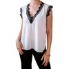 Women's Lace Tank Top - Veronica M - 3 of 4