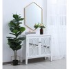 Elegant Lighting Metal frame hexagon mirror 24 inch in Brass - 4 of 4