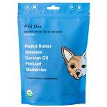 Wild One Organic Baked PB&J with Peanut Butter and Blueberry Dog Treats - 8oz