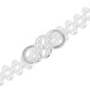 INSPIRE CHIC Women's Pearl Belt Crystal Rhinestone Retro Elastic Thin Waist Belt for Wedding Dress - 2 of 4