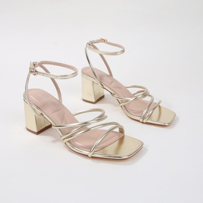 Berness Women's Emmarie Strappy Block Heel Sandals - image 2