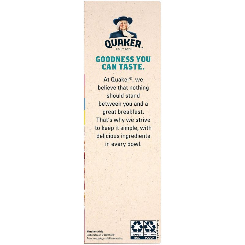 Quaker Fruit & Cream Instant Oatmeal Variety - 8ct/9.8oz, 6 of 7