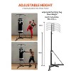 VEVOR 2 in 1 Punching Bag Stand, Adjustable Height Boxing Punching Bag Stand with Pull Up Bar, Holds Up to 140 lbs, for Home Gym Fitness, Black - 4 of 4