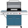 Royal Gourmet 5-Burner BBQ Cabinet Style 74000 BTU Gas Grill Blue - 3 of 4