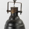 Country Style Chandelier, Vintage Ceiling Light, Factory Industrial Light, Antique Black Pendant Lamp - 3 of 4