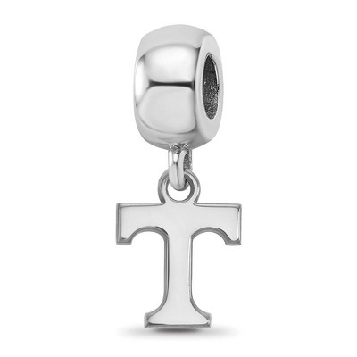 Black Bow Jewelry Sterling Silver Tennessee Volunteers NCAA Bead Charm
