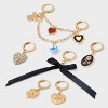 Girls' 6pk Bows and Hearts Shoe Charm Set - art class™ - 2 of 2