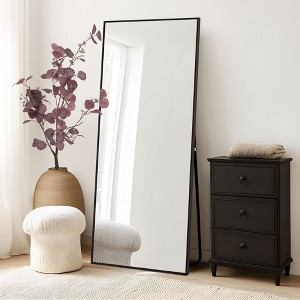 CENGHU Rectangular floor mirror, 65"x 25" Floor Mirror Full Length, Standing  Mirror For Living Room Bedroom - 1 of 4