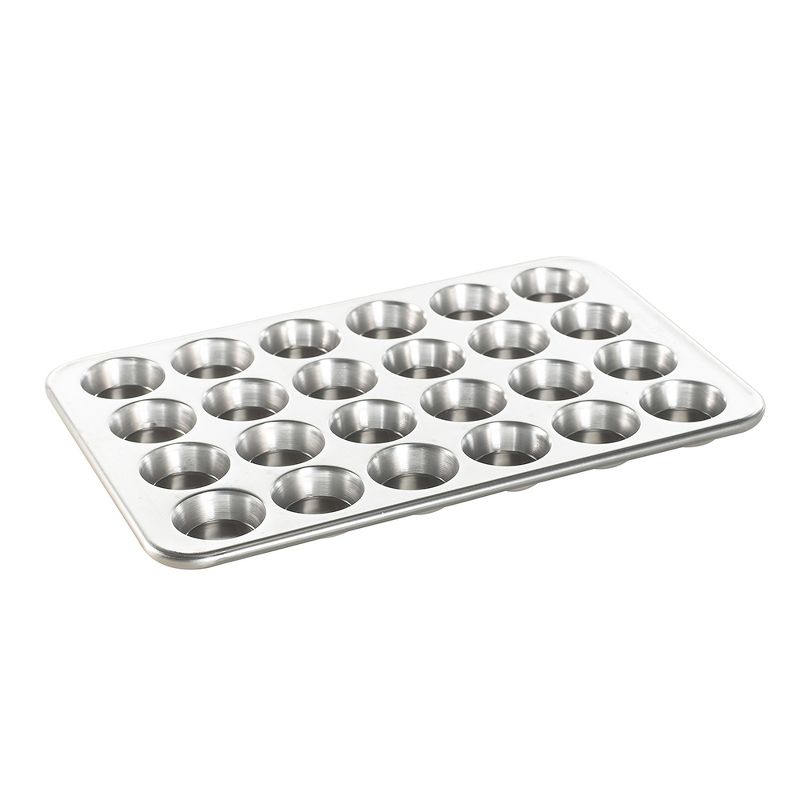 Nordic Ware Natural Aluminum Commercial Petite Muffin Pan - Silver, 1 of 6